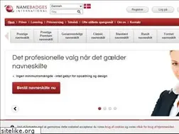 Sites similar to namebadgesinternational.dk