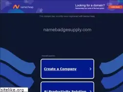 Sites similar to namebadgesupply.com