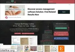 Sites similar to namebirthdaycakes.net