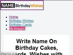 Sites similar to namebirthdaywishes.com