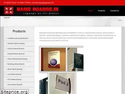 Sites similar to nameboards.in