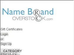 Sites similar to namebrandoverstock.com