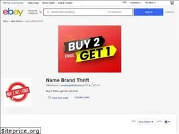 Sites similar to namebrandthrift.com