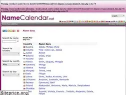 Sites similar to namecalendar.net