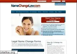 Sites similar to namechangelaw.com
