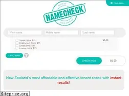 Sites similar to namecheck.co.nz