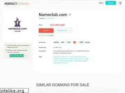 Sites similar to nameclub.com