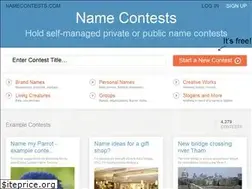 Sites similar to namecontests.com