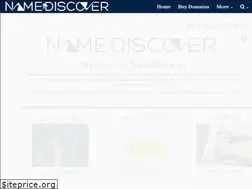 Sites similar to namediscover.com
