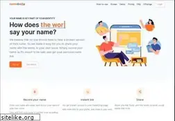Sites similar to namedrop.io