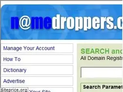 Sites similar to namedroppers.com