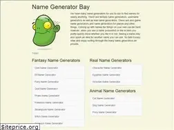 Sites similar to namegeneratorbay.com