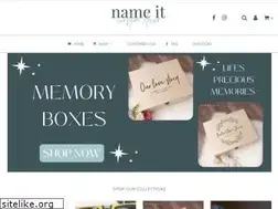 Sites similar to nameitcustomdecor.com.au