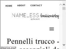 Sites similar to namelessfashionblog.com