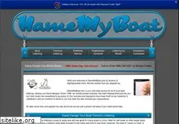 Sites similar to namemyboat.com