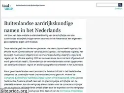 Sites similar to namen.taalunie.org