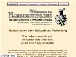 Sites similar to namendeutung.info