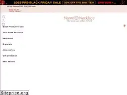 Sites similar to namenecklace.com
