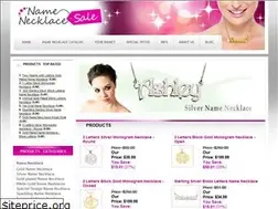 Sites similar to namenecklacesale.com