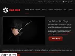 Sites similar to nameninja.com