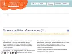 Sites similar to namenkundliche-informationen.de