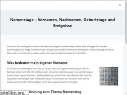 Sites similar to namens-tag.de