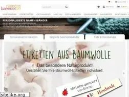 Sites similar to namensbaender.de