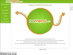 Sites similar to namenu.sk