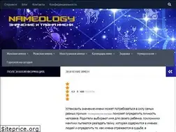 Sites similar to nameology.ru