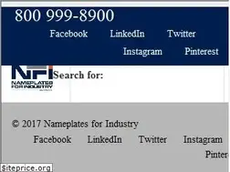 Sites similar to nameplatesforindustry.com