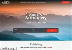 Sites similar to namesandnumbers.com