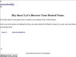 Sites similar to namesbuddy.com