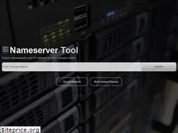 Sites similar to nameservertool.com