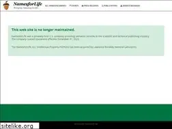 Sites similar to namesforlife.com