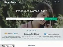 Sites similar to nameshouts.com