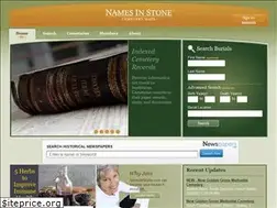 Sites similar to namesinstone.com