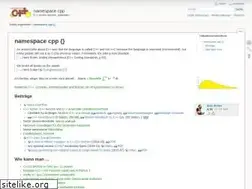 Sites similar to namespace-cpp.de