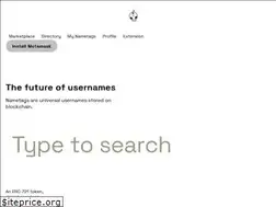 Sites similar to nametag.org