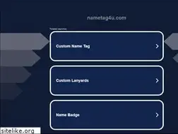 Sites similar to nametag4u.com