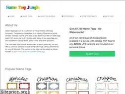 Sites similar to nametagjungle.com