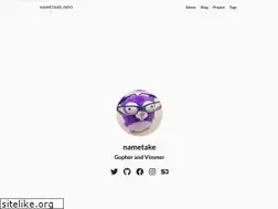 Sites similar to nametake.github.io