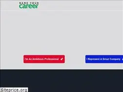 Sites similar to nameyourcareer.com