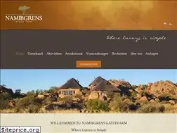 Sites similar to namibgrens.de