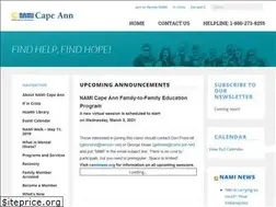 Sites similar to namicapeann.org