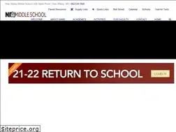 Sites similar to namiddleschool.com