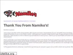 Sites similar to namikos.com