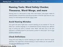 Sites similar to naming-tools.com
