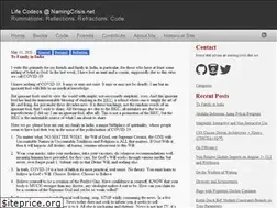 Sites similar to namingcrisis.net