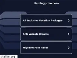 Sites similar to namingprize.com