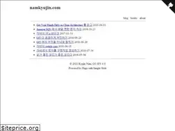 Sites similar to namkyujin.com